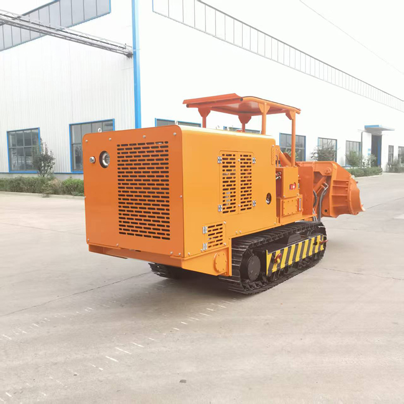 รถตักหินแบบเทข้าง 180 องศา