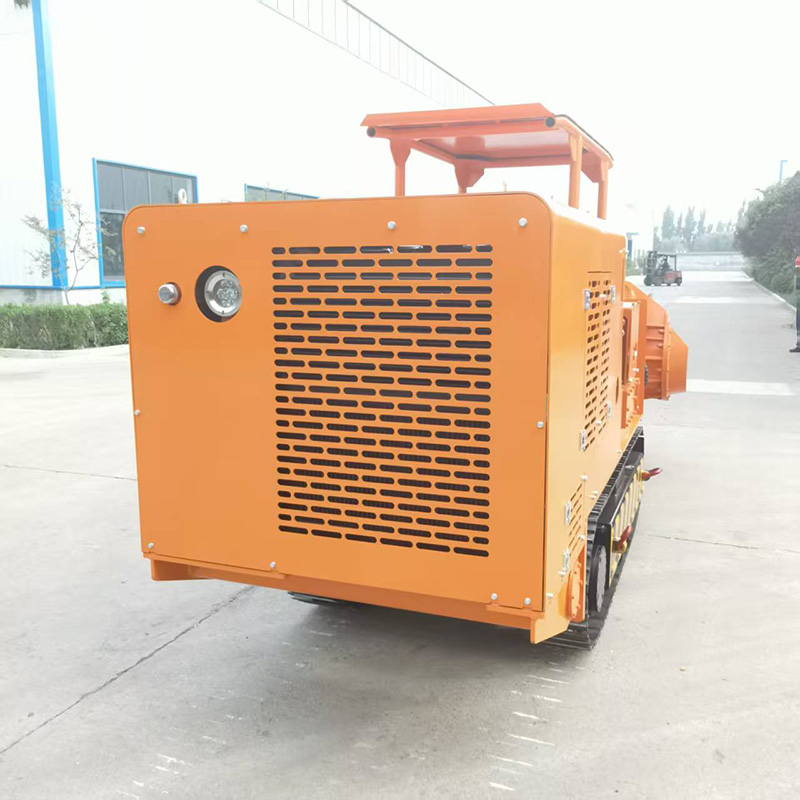 Cargadora de rocas de volteo lateral 150