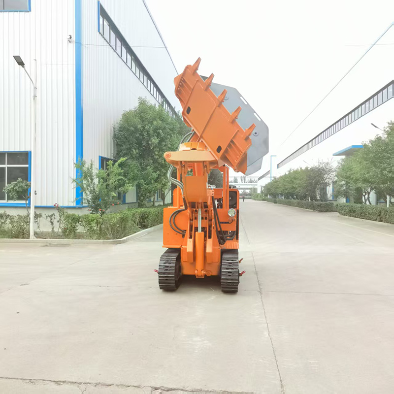 Downhole Side Unloading Rock Loader