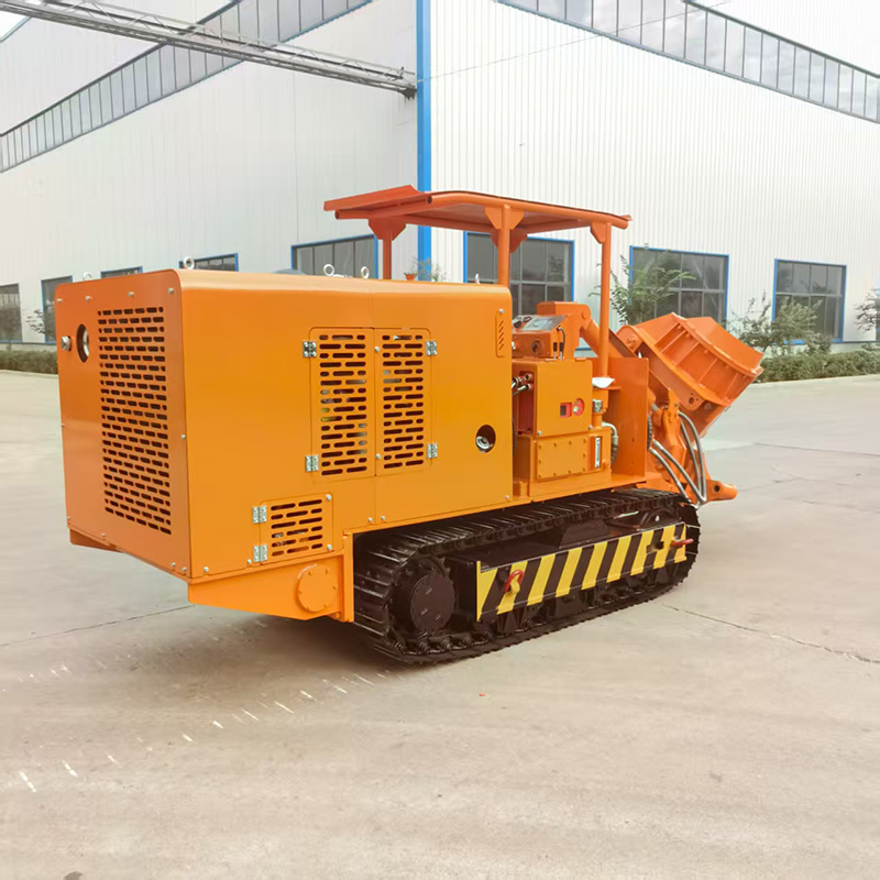 Crawler Side Unloading Rock Loader