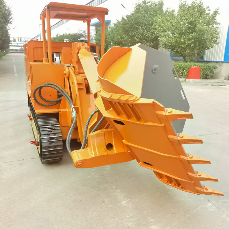 Melhor carregador de rochas com descarga lateral