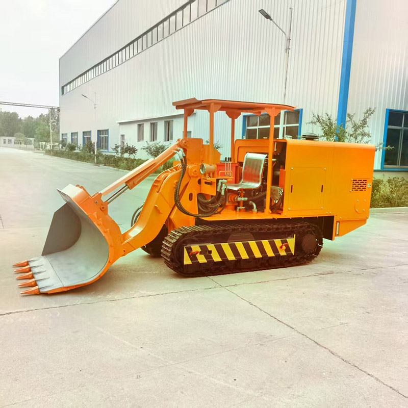 El mejor cargador de rocas con descarga lateral