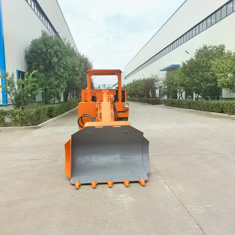 Погрузчик камня с боковой разгрузкой