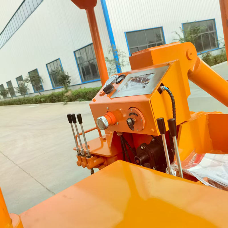 Cargadora de rocas diésel de descarga lateral