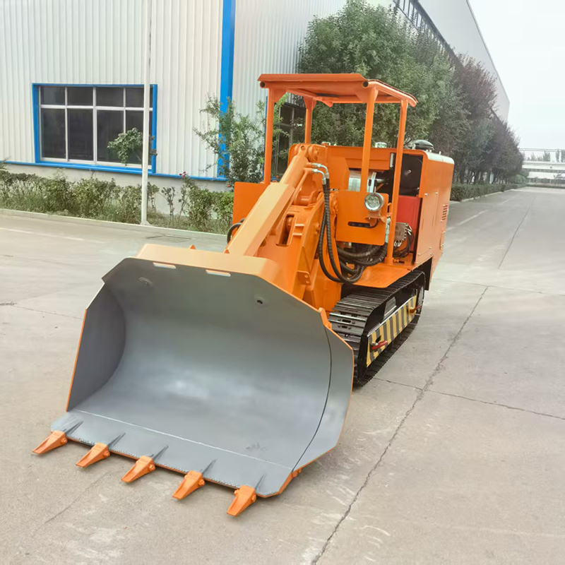 Cargadora de rocas diésel de descarga lateral