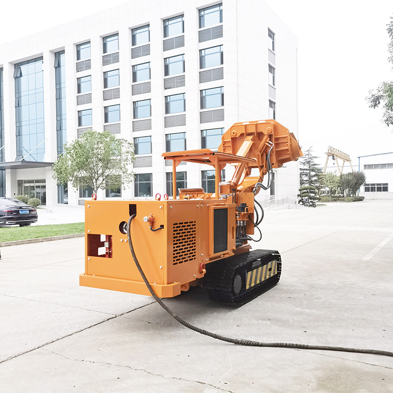 محمل صخور صغير للتفريغ الجانبي