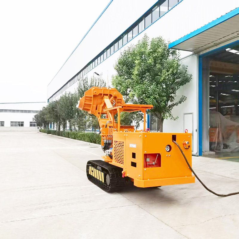 Máy xúc lật đá dỡ hàng bên hông ZCY