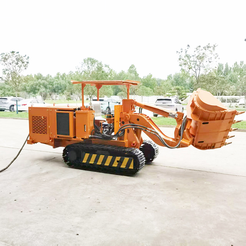 รถตักหินแบบเทข้างด้วยไฟฟ้า