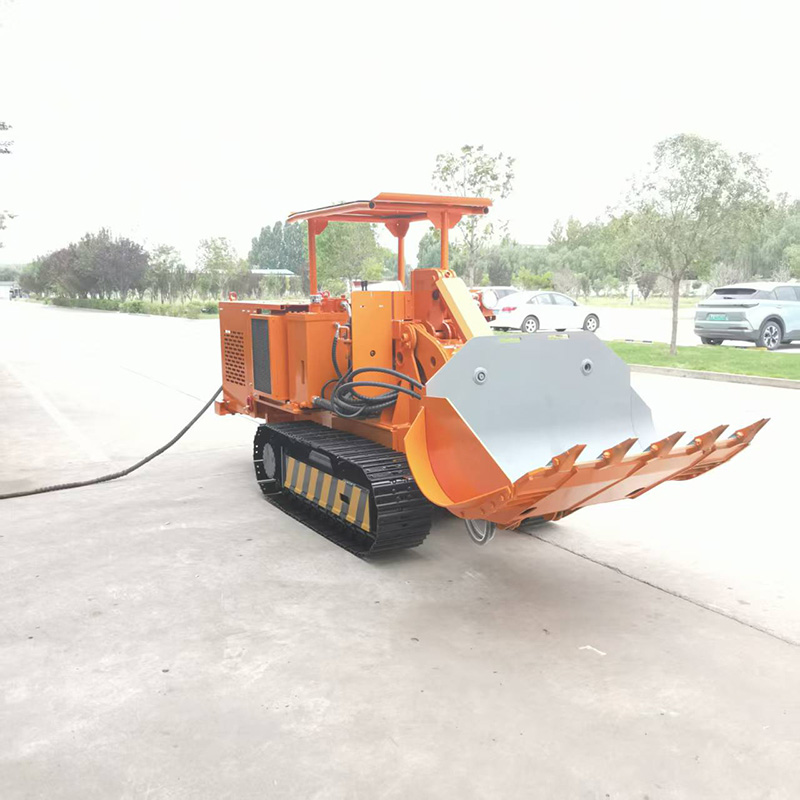 Prix ​​d'une chargeuse à roches à déversement latéral