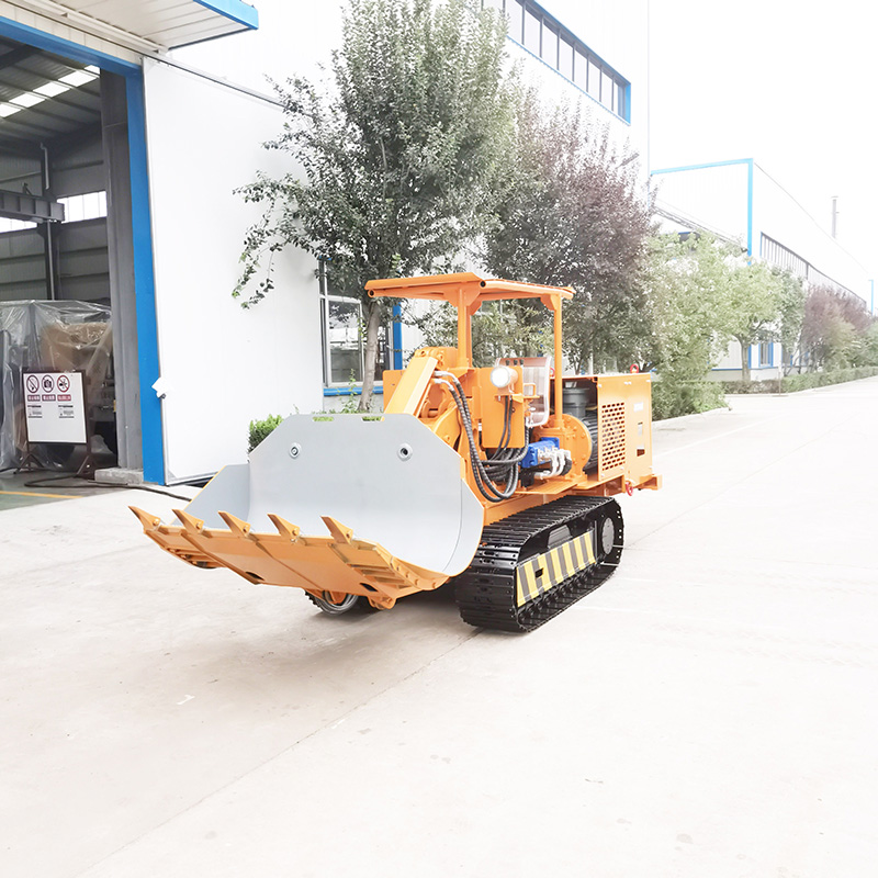 Großartiger Seitenkipper-Felslader