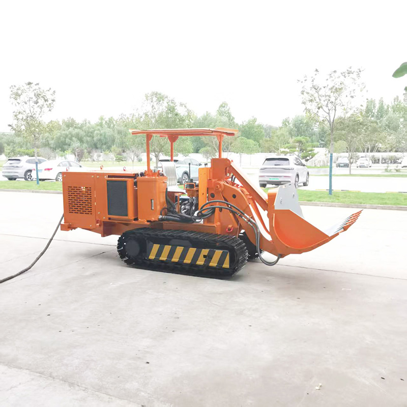 Быстросменный погрузчик для каменной кладки с боковой разгрузкой