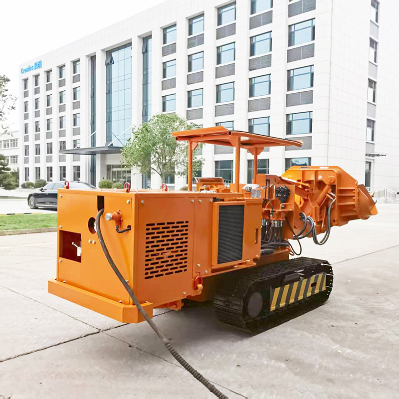 Prix ​​d'une chargeuse à roches à déversement latéral