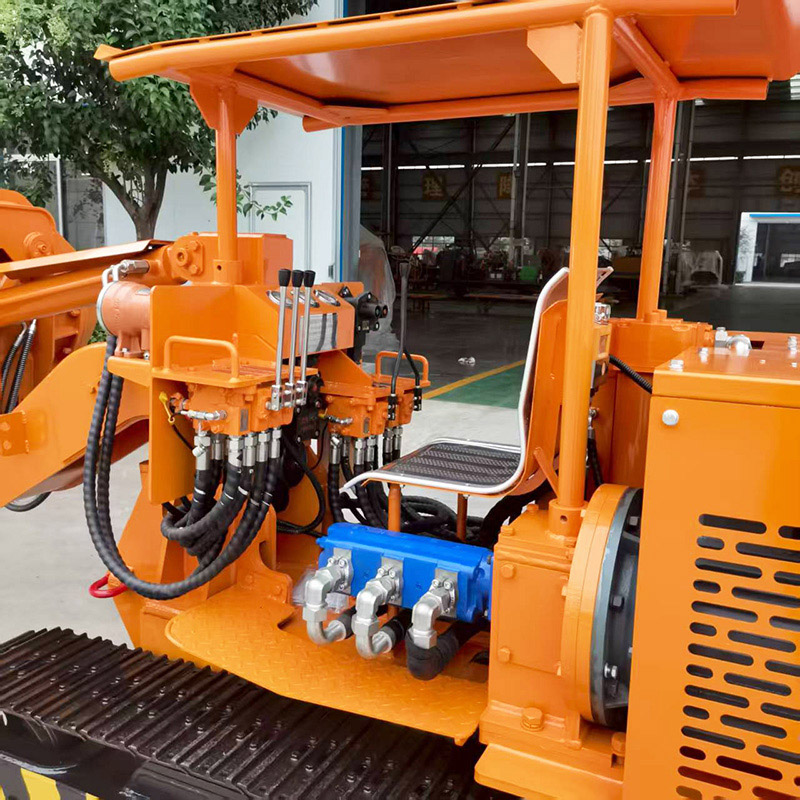 รถตักหินขนถ่ายด้านข้างแบบไฮดรอลิก