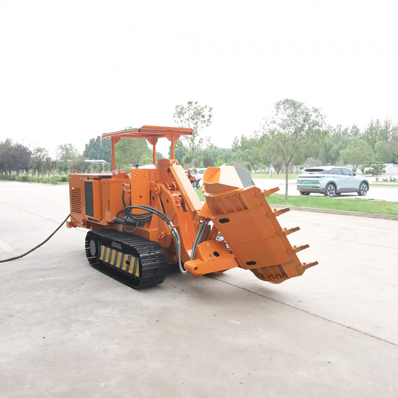 Großartiger Seitenkipper-Felslader