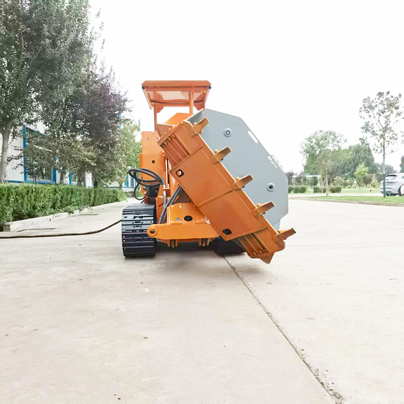 Großartiger Seitenkipper-Felslader