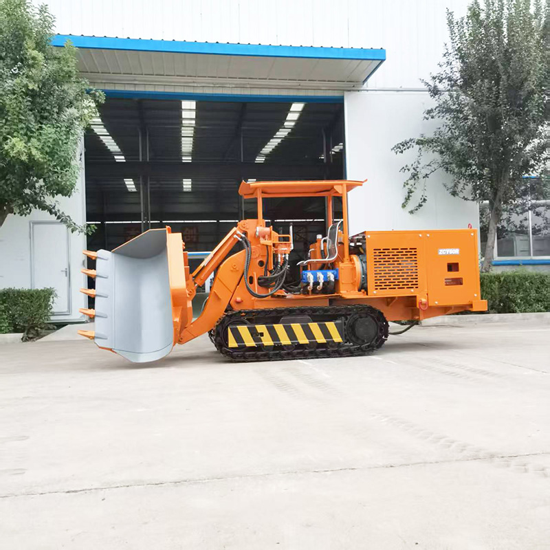 Großartiger Seitenkipper-Felslader