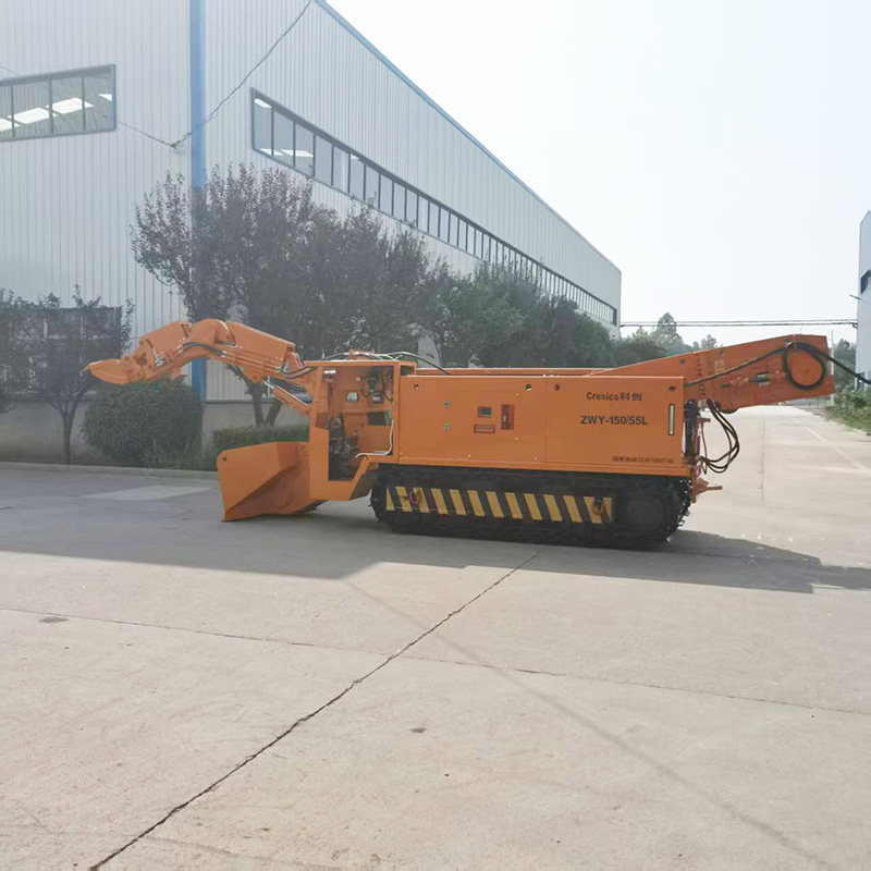 Carregador de entulho com tapete transportador