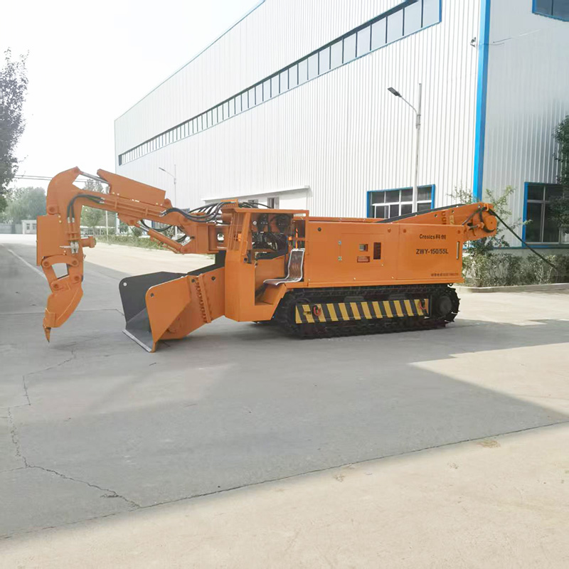 Loader Backhoe Beroda Rantai