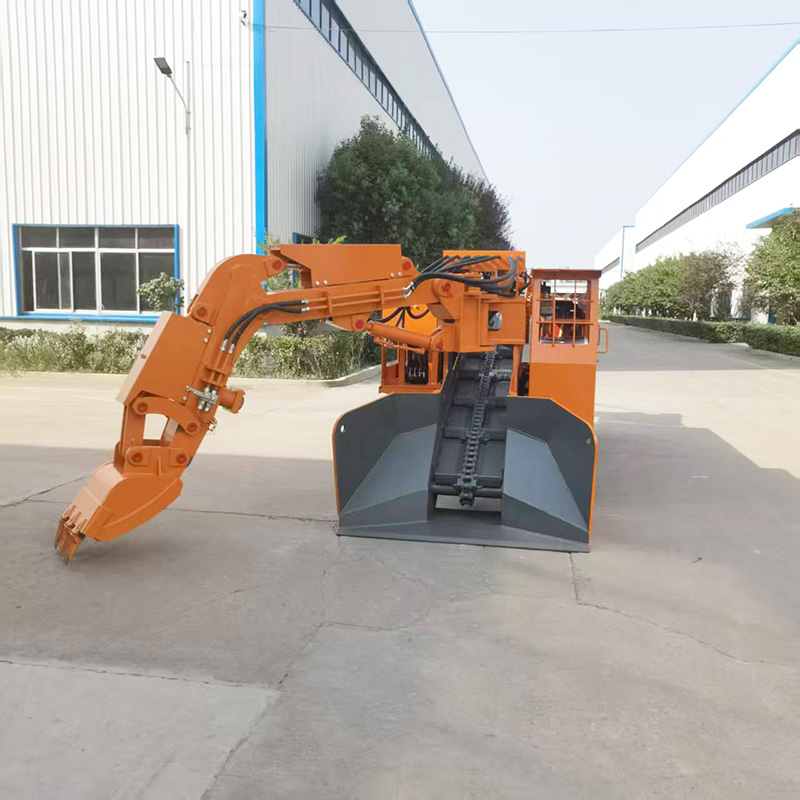 Cargadora de eje inclinado