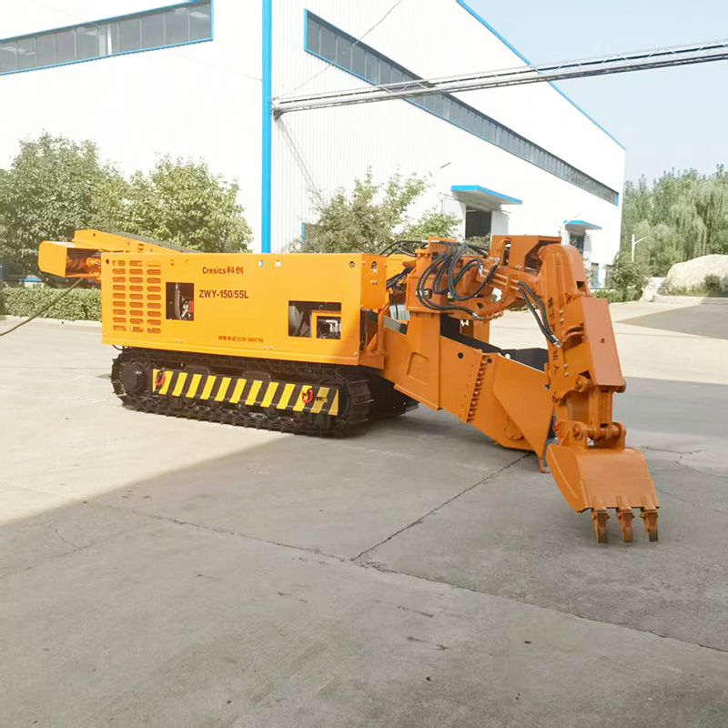 Cargadora de escombros para túneles pequeños