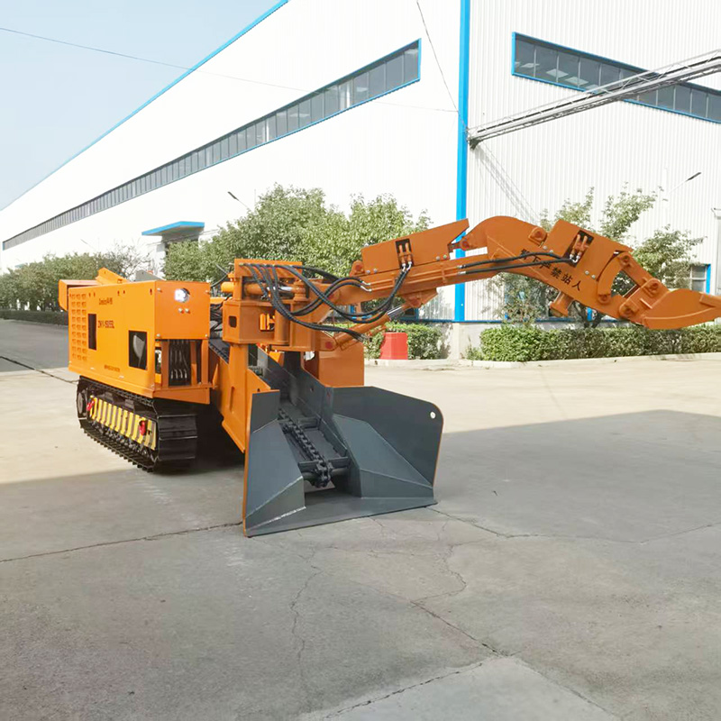 Loader Backhoe Beroda Rantai