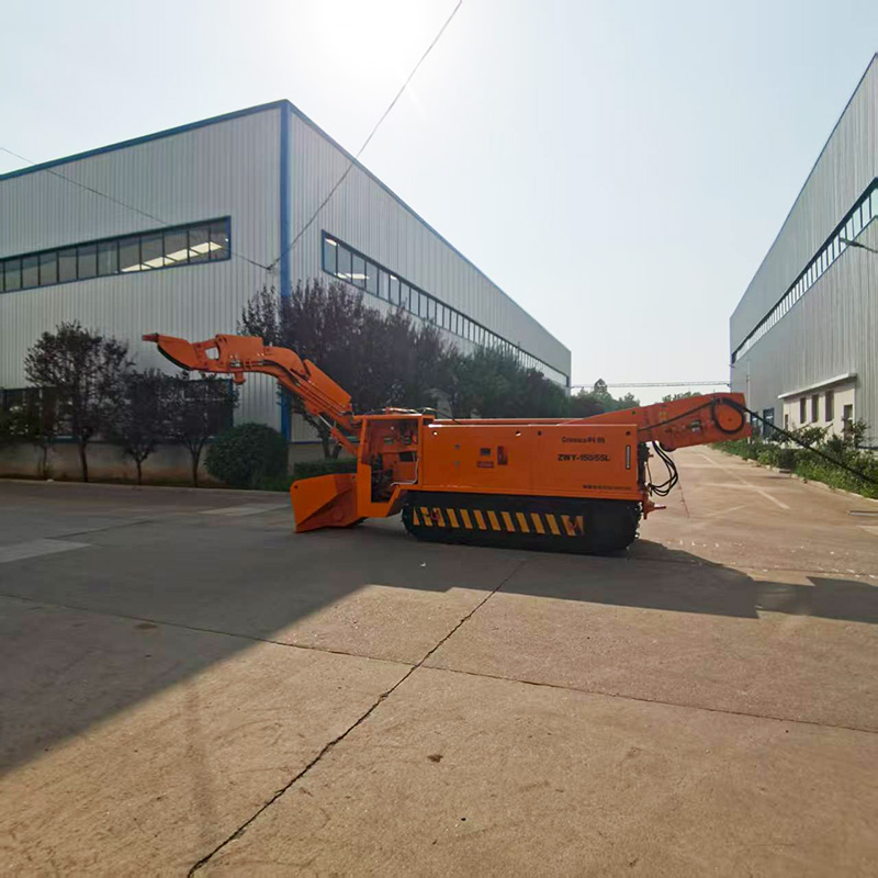 Carregador de entulho com tapete transportador