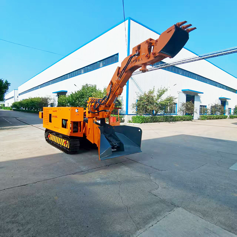 Mucking Loader Tipe Crawler