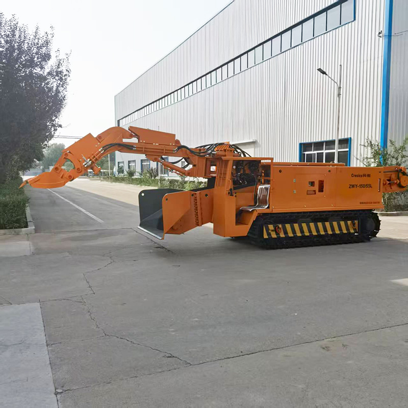Loader Backhoe Beroda Rantai