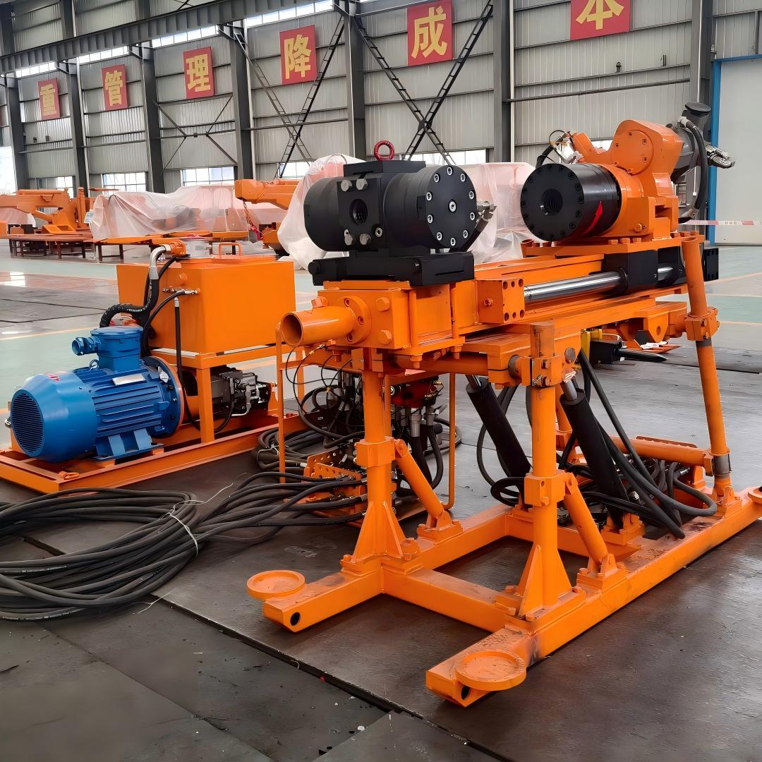 Plataforma de perfuração subterrânea do tipo dividido