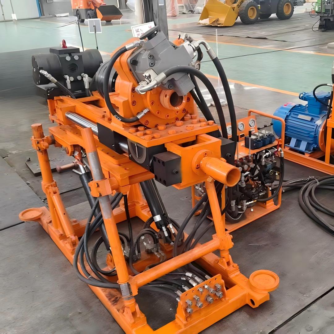 Plataforma de perfuração subterrânea do tipo dividido