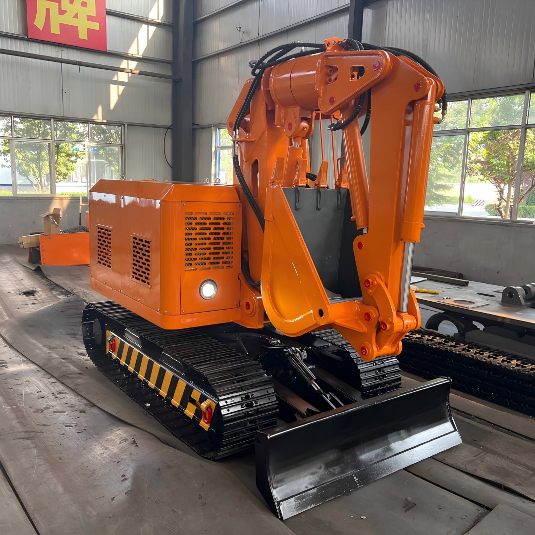 Escavadora de mineração a diesel