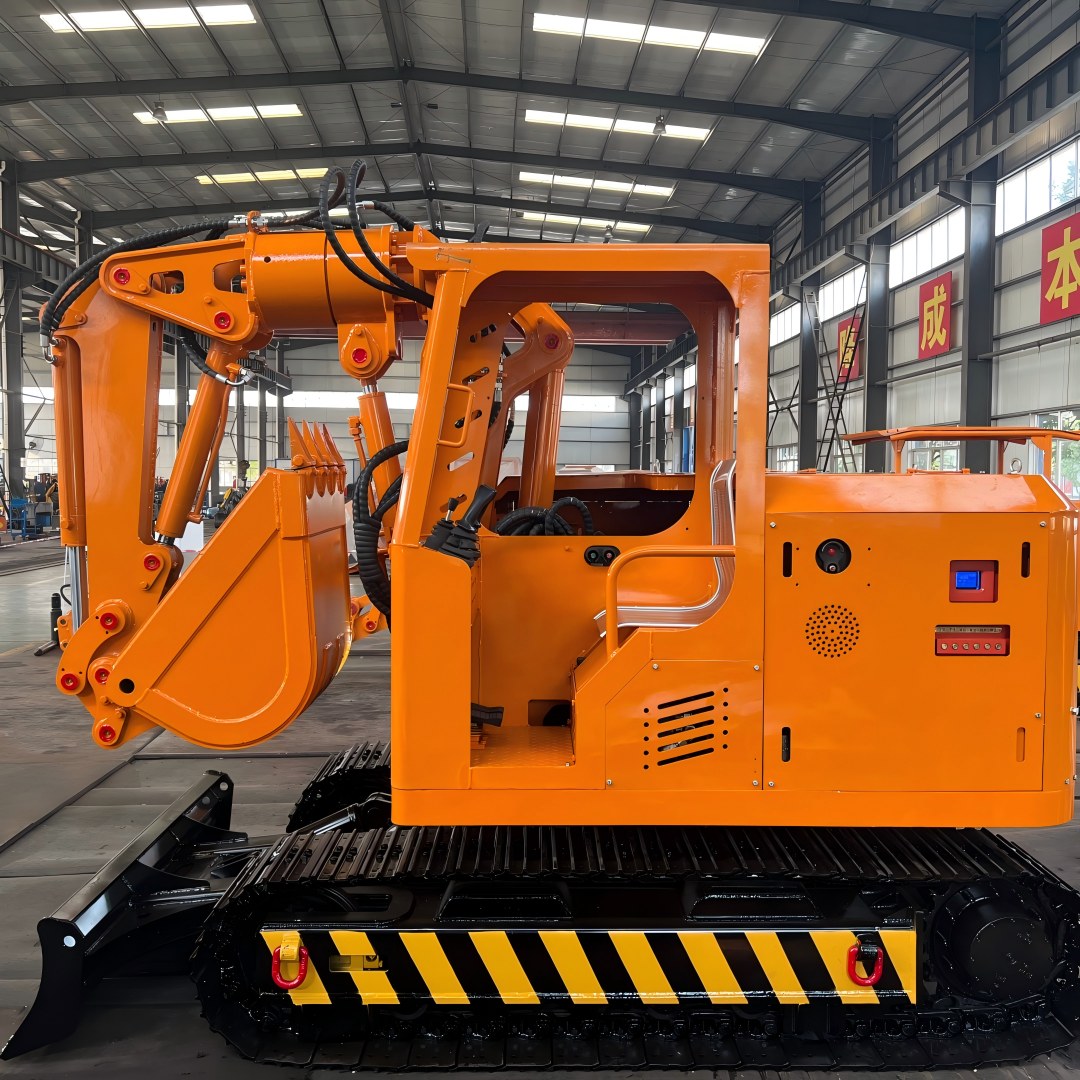 Escavadora de mineração a diesel