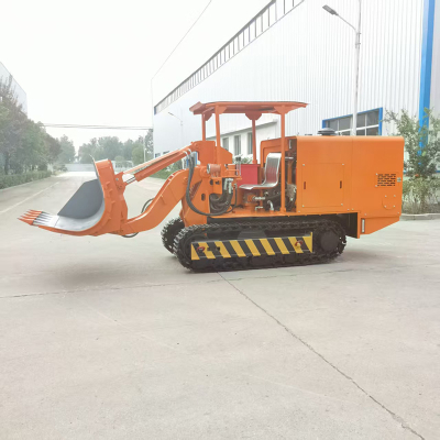 Großartiger Felslader mit seitlicher Entladung