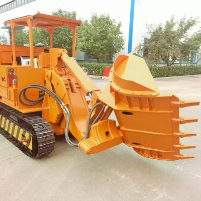 محمل الصخور لتفريغ جانب منجم الذهب