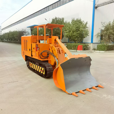 Горнодобывающий погрузчик для разгрузки горных пород