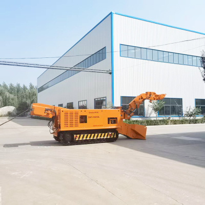 Экскаватор-погрузчик для золотых рудников