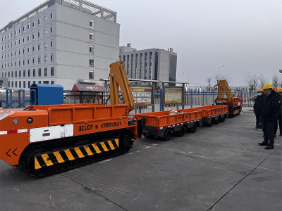 transportador de orugas subterráneo