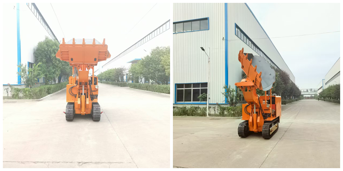 Cargador de rocas de descarga lateral 150 Cargador de rocas de descarga lateral 150