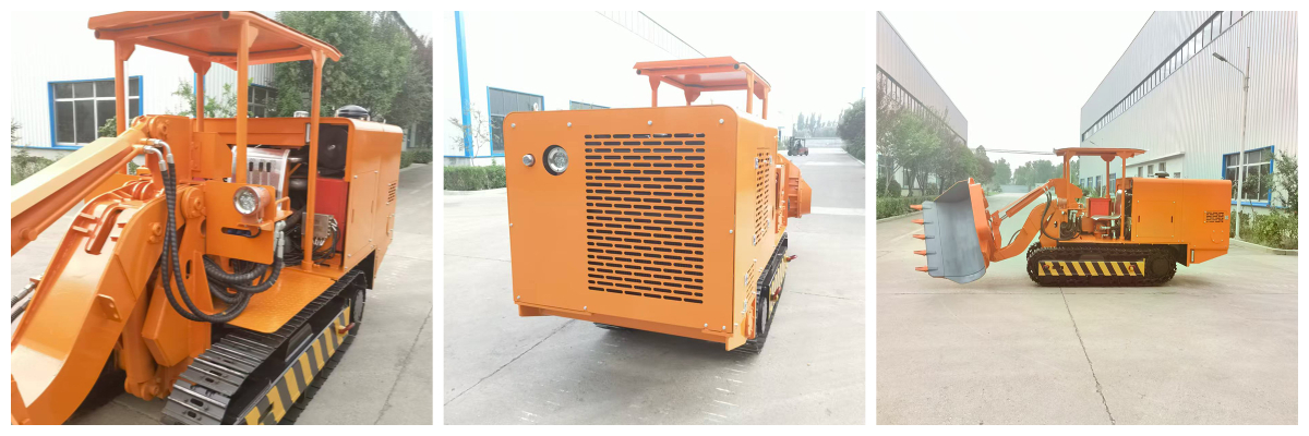 Cargador de rocas de descarga lateral 150 Cargador de rocas de descarga lateral 150