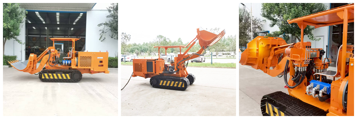 Loader Batu Bak Samping yang Disesuaikan