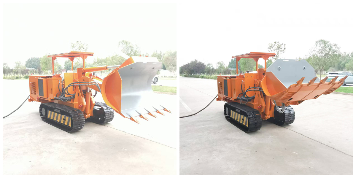 رافعة صخور متعددة الوظائف قابلة للتفريغ الجانبي.jpg رافعة صخور متعددة الوظائف قابلة للتفريغ الجانبي.jpg