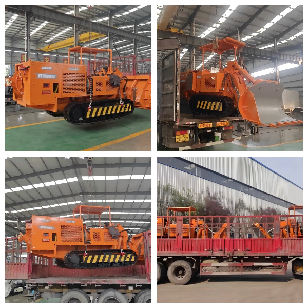 Loader Batu Bak Samping yang Disesuaikan