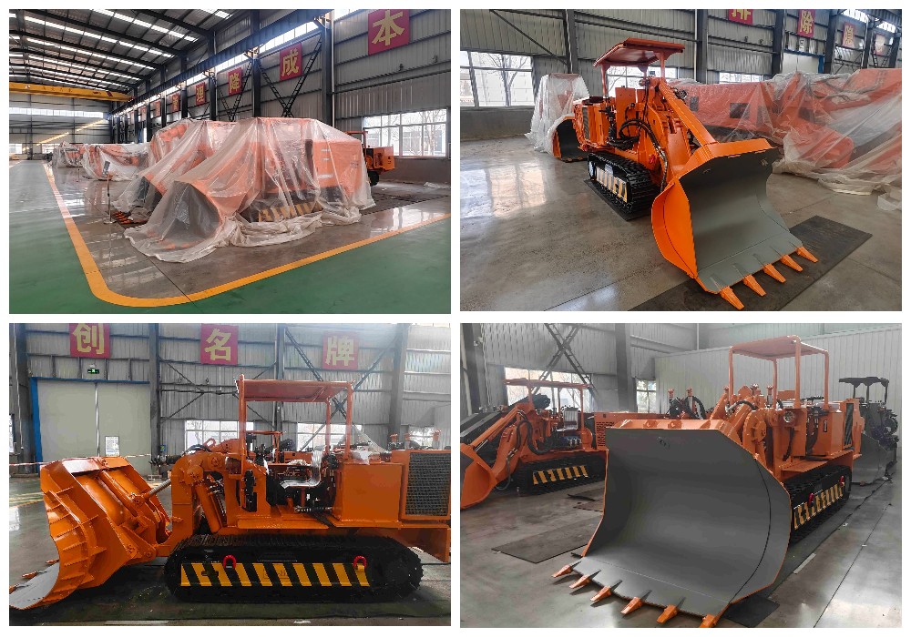 รถตักหินแบบเทข้างด้วยไฟฟ้า