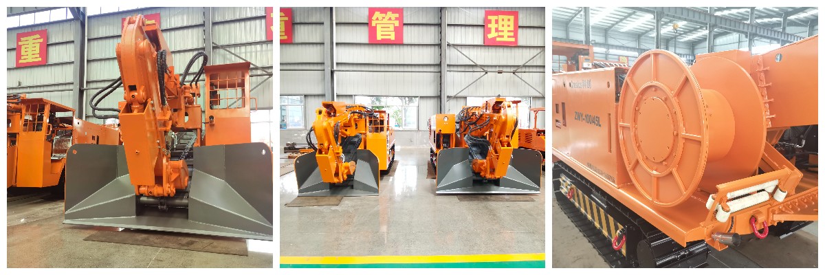 Carregadora de entulho média