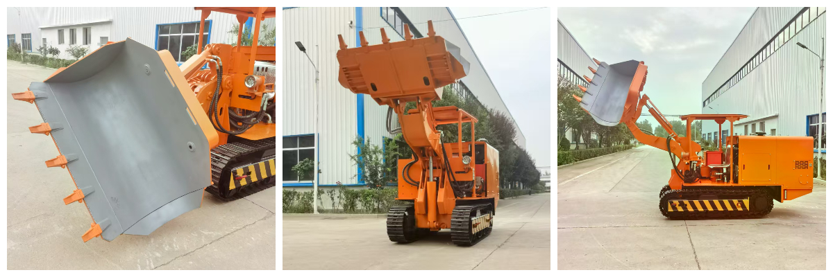 Meilleure chargeuse latérale de roches